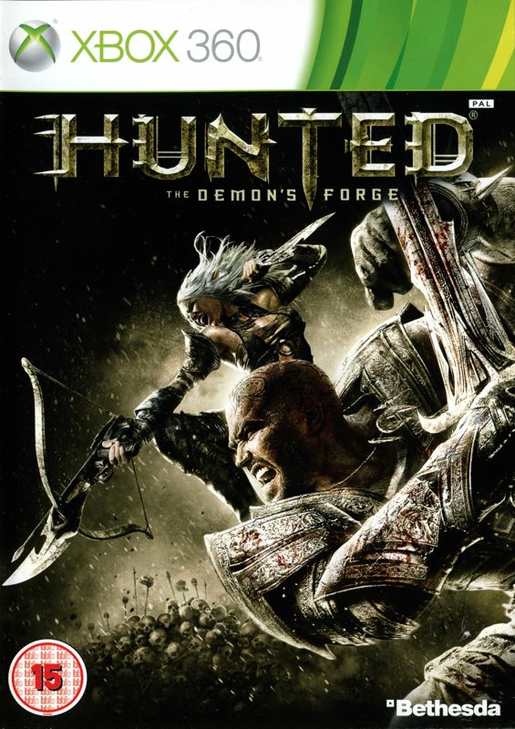 Hunted: The Demon's Forge box art for Xbox 360